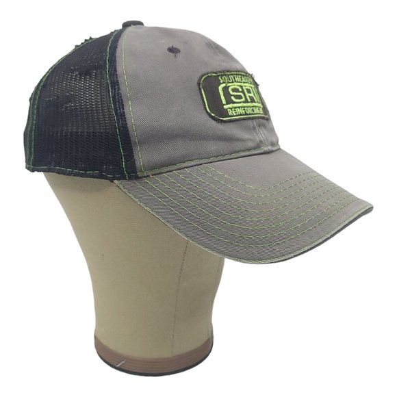 Outdoor Cap Southeastern Reinforcing Mesh Strapback Cap Trucker Baseball Hat - Picture 5 of 14